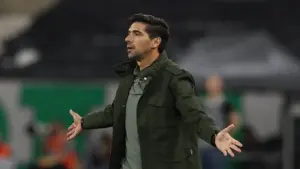 Abel agradece torcida e mostra ternura após goleada do Palmeiras sobre o Bragantino