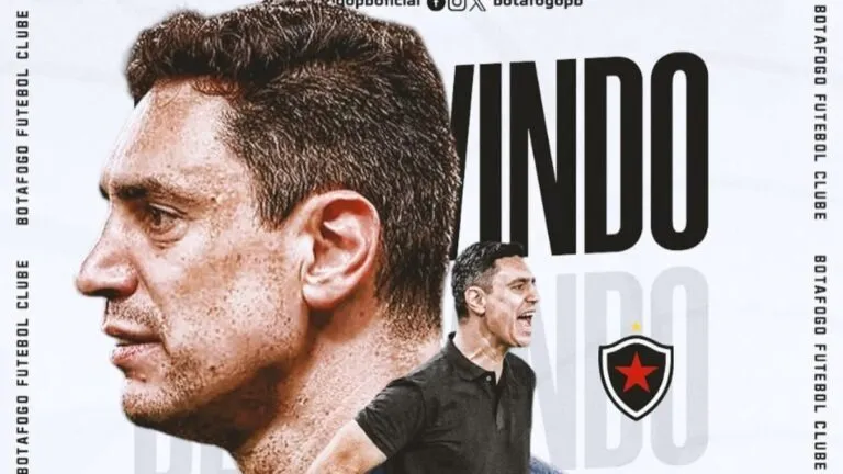 Botafogo-PB contrata técnico Bernardo Franco, do Brusque, para 2026