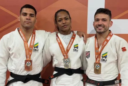 Brasil conquista ouro prata e bronze grand prix judo