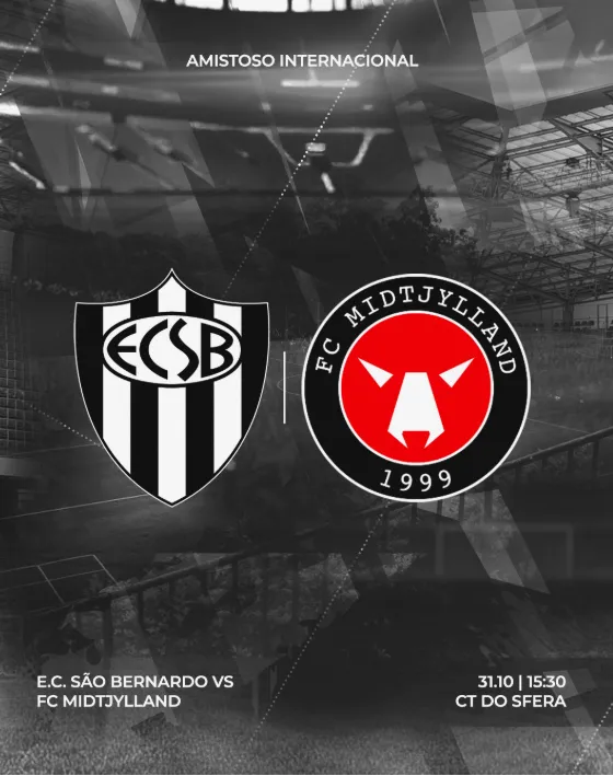 EC São Bernardo é convidado para amistoso contra o Midtjylland, tetracampeão dinamarquês 2 C1naDJha image