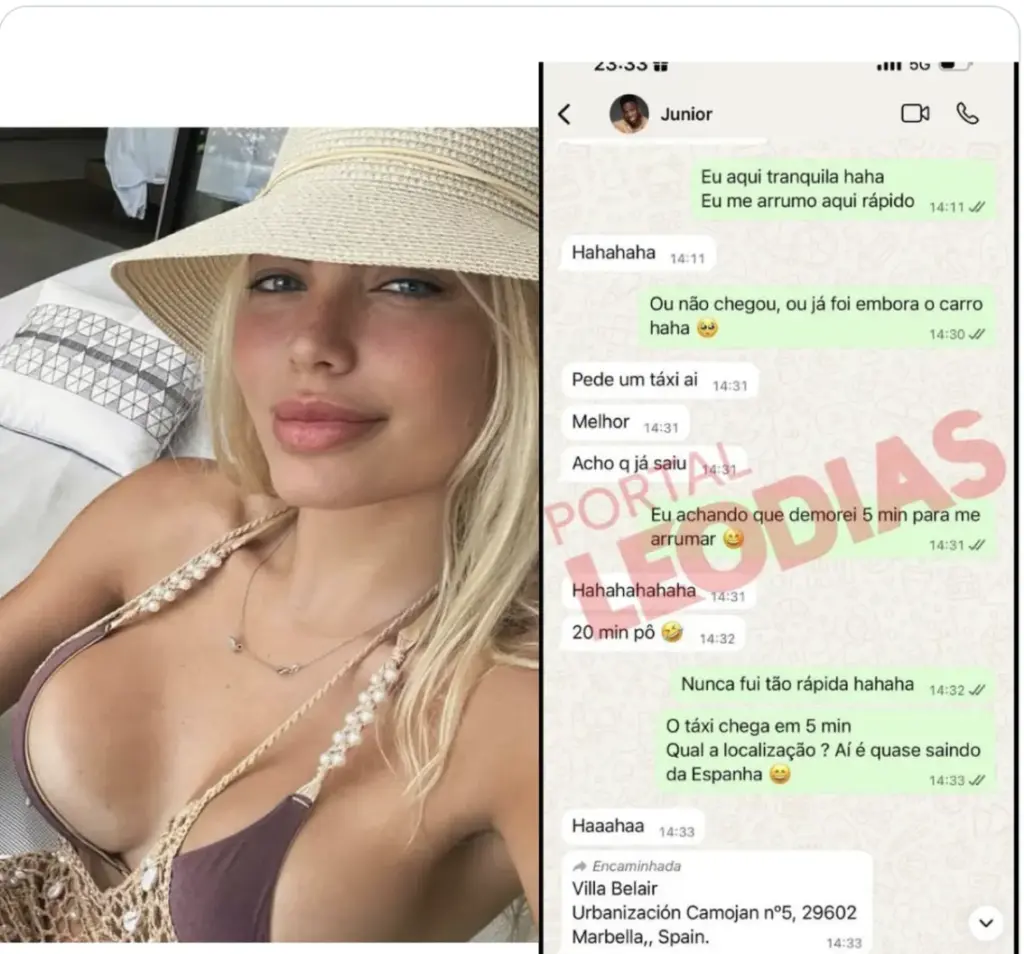 Vini Jr. no centro da polêmica: vazam conversas com modelo em meio a romance com Virginia Fonseca 8 Captura de Tela 2025 10 07 as 09.24.00