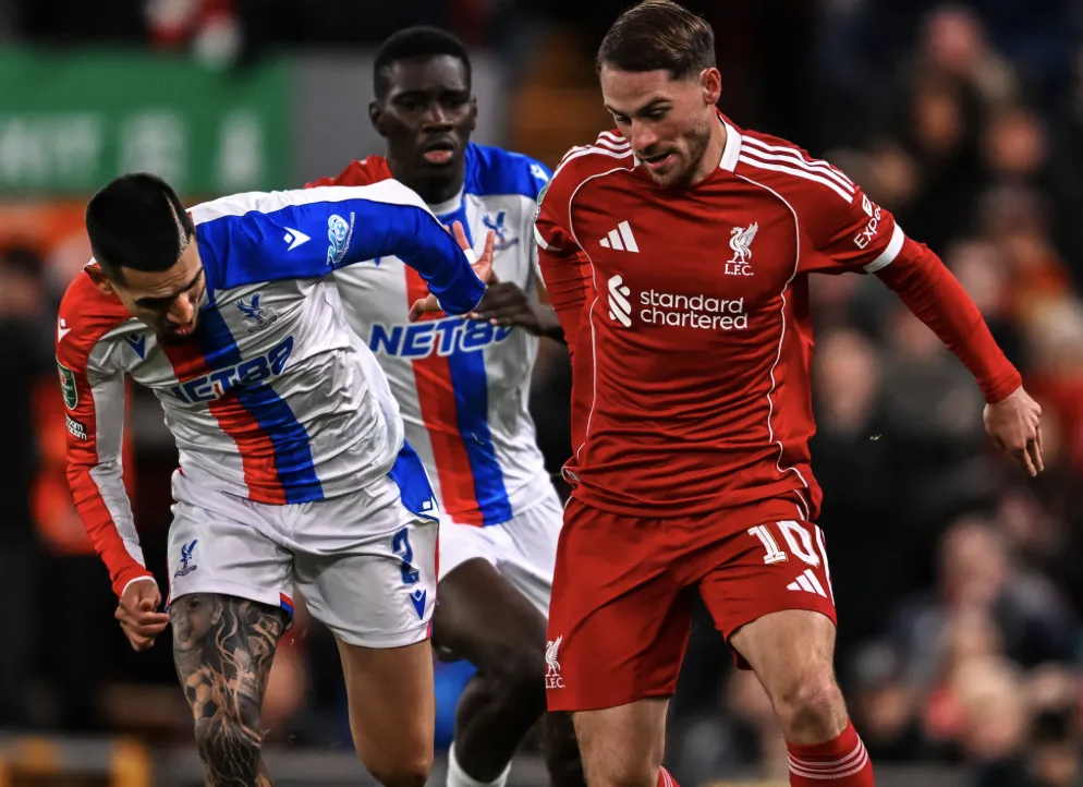 Liverpool usa reservas e cai na Copa da Liga Inglesa em 3ª decepção seguida contra o Palace