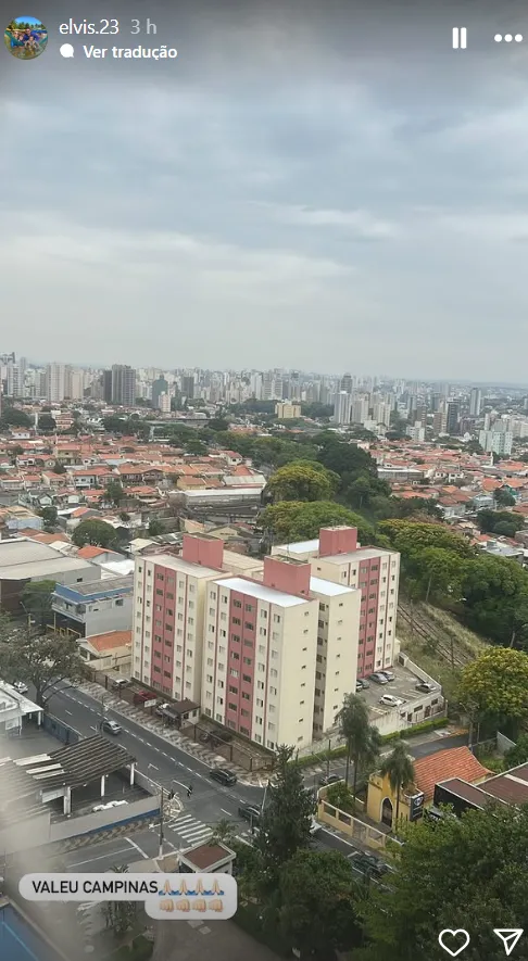 Zagueiro da Ponte Preta faz postagem em tom de despedida 4 Foto: Reprodução/Instagram @elvis.23