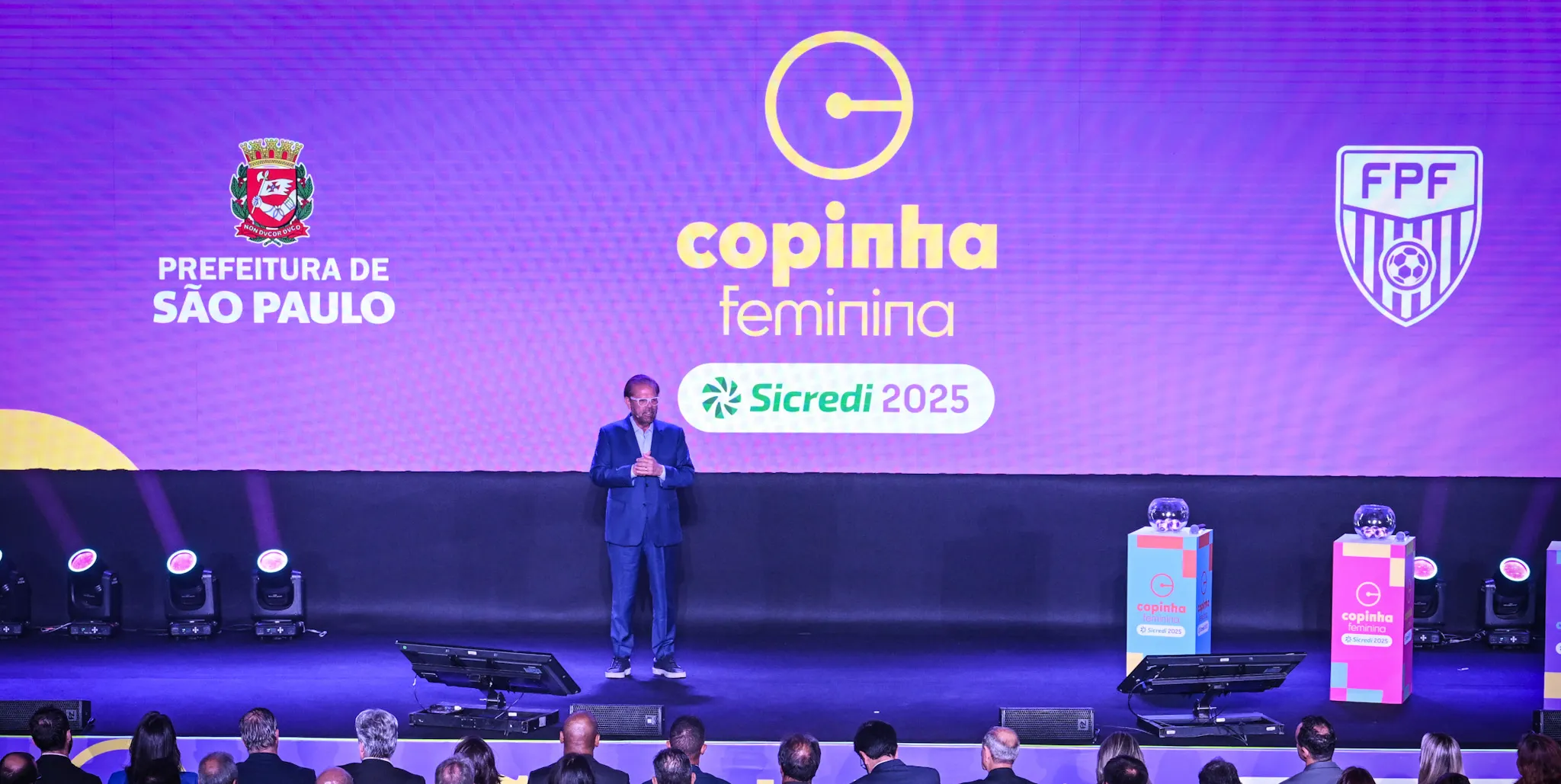 FPF e Prefeitura de São Paulo dão o pontapé inicial na 3ª Copinha Feminina Sicredi