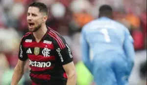 Flamengo 3 x 2 Palmeiras- Líderes e iguais com 61 pontos