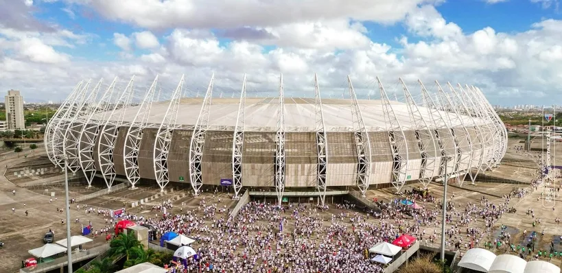Fortaleza encara o Flamengo para tentar buscar a 1ª vitória em casa no Brasileirão