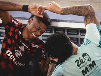 Gabigol reencontra torcida do Flamengo e ex-companheiros de clube no Maracanã 2 Gabigol Cruzeiro 2025 3