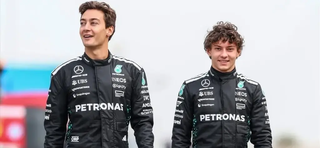 Mercedes renova com Russell e Antonelli para a Fórmula 1 de 2026