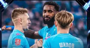 Gerson, ex-Flamengo, marca primeiro gol pelo Zenit após se recuperar de lesão