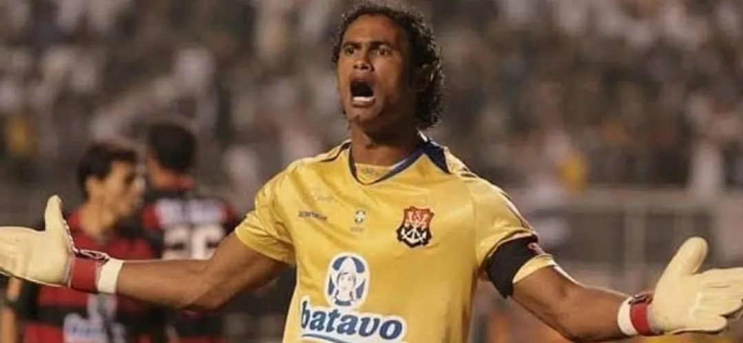 Bruno em ação pelo Flamengo (Foto: Reprodução-Instagram @oficialbrunogoleiro)