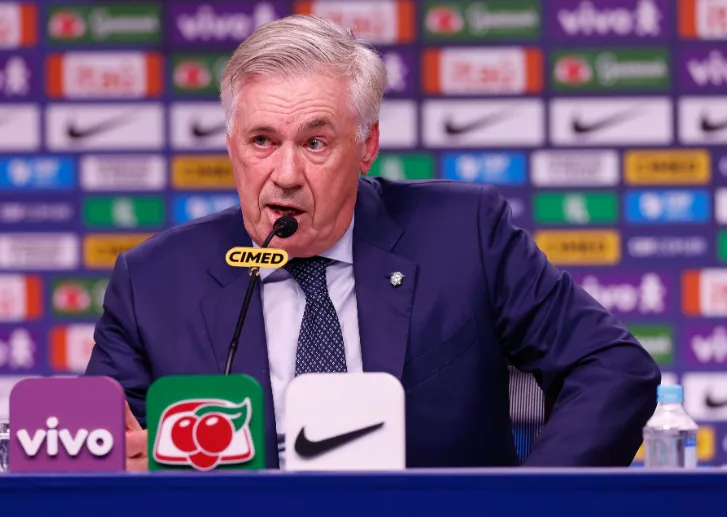 Ancelotti convoca Seleção Brasileira para amistosos de outubro