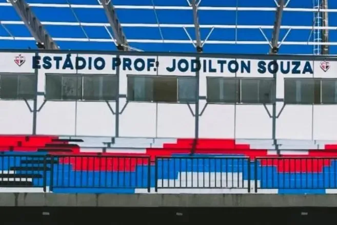 Bahia de Feira moderniza Arena Cajueiro antes do retorno à Série A do Baiano (Foto: Divulgação)