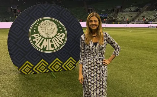 Leila pereira sai em defesa do Palmeiras