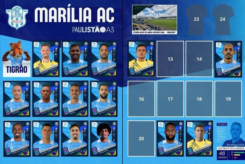 Marília confirma contratação do volante Willian para 2026 2 Foto: Divulgação/Marília