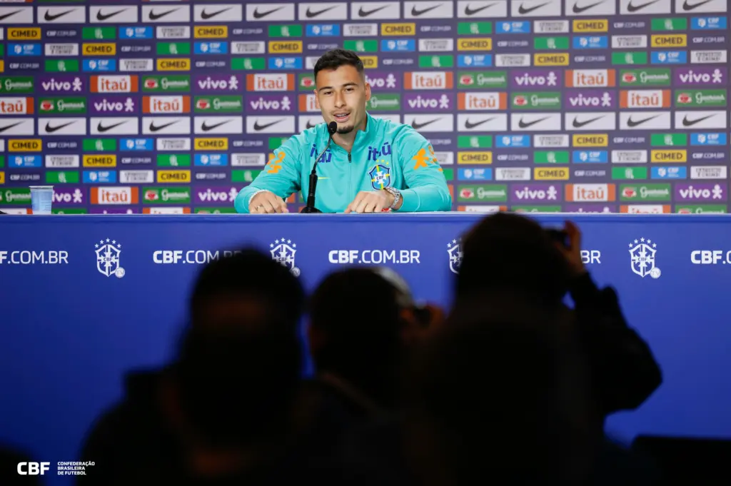 Martinelli vive fase de ouro no Arsenal e cai nas graças da Seleção (Foto: Rafael Ribeiro/CBF)