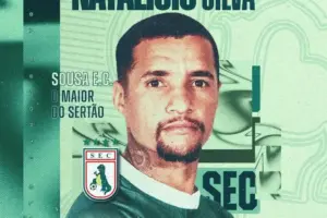 Sousa-PB contrata meia Natalício, que fará 3ª passagem no clube