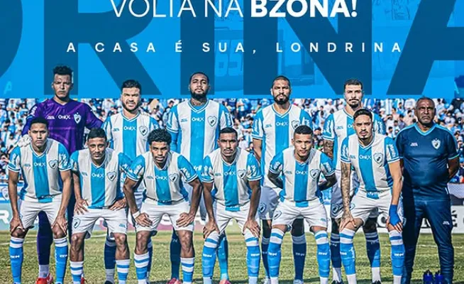 Série C: Jogadores do Londrina celebram o acesso e a classificação para a final