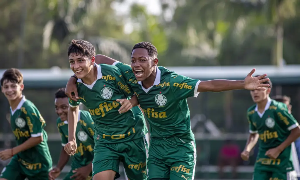 PAULISTA SUB-12: Palmeiras e Corinthians avançam; São Paulo e Santos caem nas oitavas