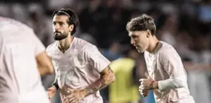 Santos: Trio argentino brilha e supre ausência de Neymar no Brasileirão