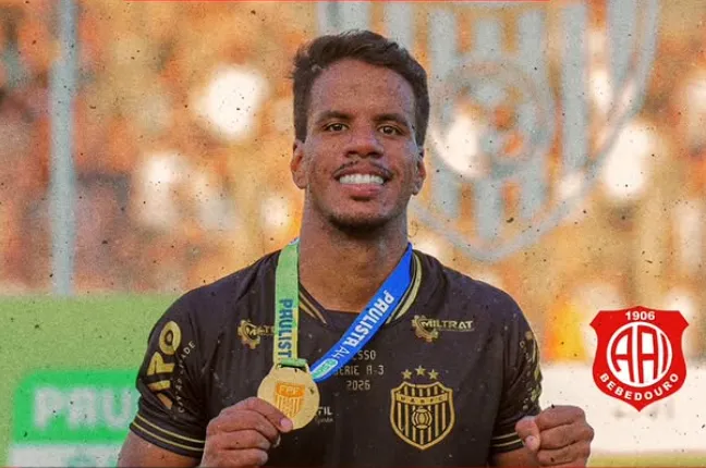 Série A4: Inter de Bebedouro contrata volante ex-Ponte Preta para a temporada 2026