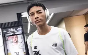 Robinho Jr. brilha pelo Santos, mas Vojvoda pede calma com os jovens da base