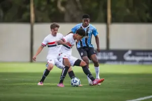 COPA DO BRASIL SUB-20 - Grêmio e São Paulo empatam e deixam tudo aberto