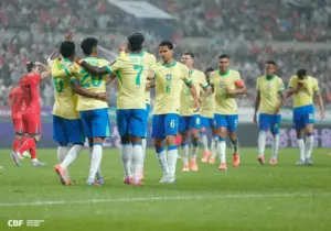 Coreia do Sul 0 x 5 Brasil - Seleção Brasileira goleia em 1º teste após Eliminatórias