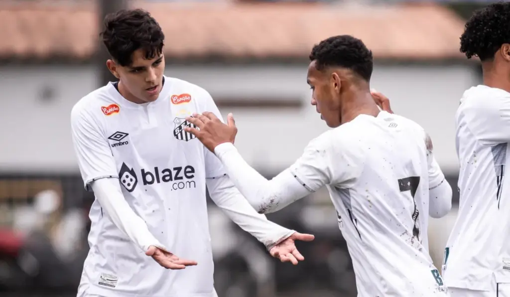 PAULISTA SUB-20: Santos goleia EC São Bernardo e encaminha vaga às semifinais