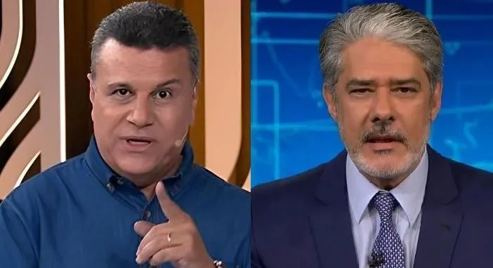 Bonner ironiza Band em F-1 de volta à Globo e leva ‘bronca’