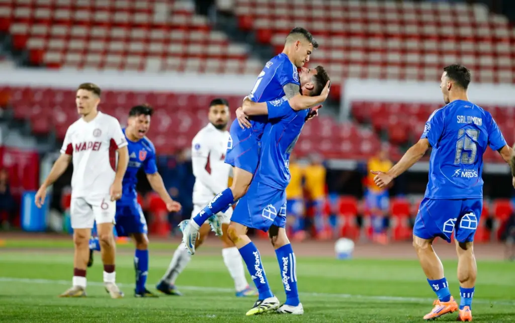Universidad de Chile 2 x 2 Lanús - Tudo indefinido na Sul-Americana (Foto: Divulgação)