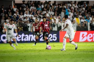Luan Peres admite um 'jogo ruim' do Santos com Vitória