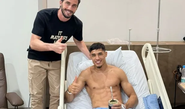 Red Bull Bragantino terá desfalque de Guzmán até 2026; jogador passa por cirurgia