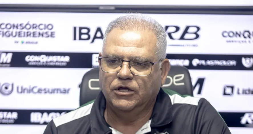 Waguinho Dias projeta futuro do Figueirense e mira título Catarinense