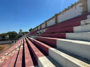Primavera avança nas obras da arquibancada descoberta do Ítalo Mário Limongi