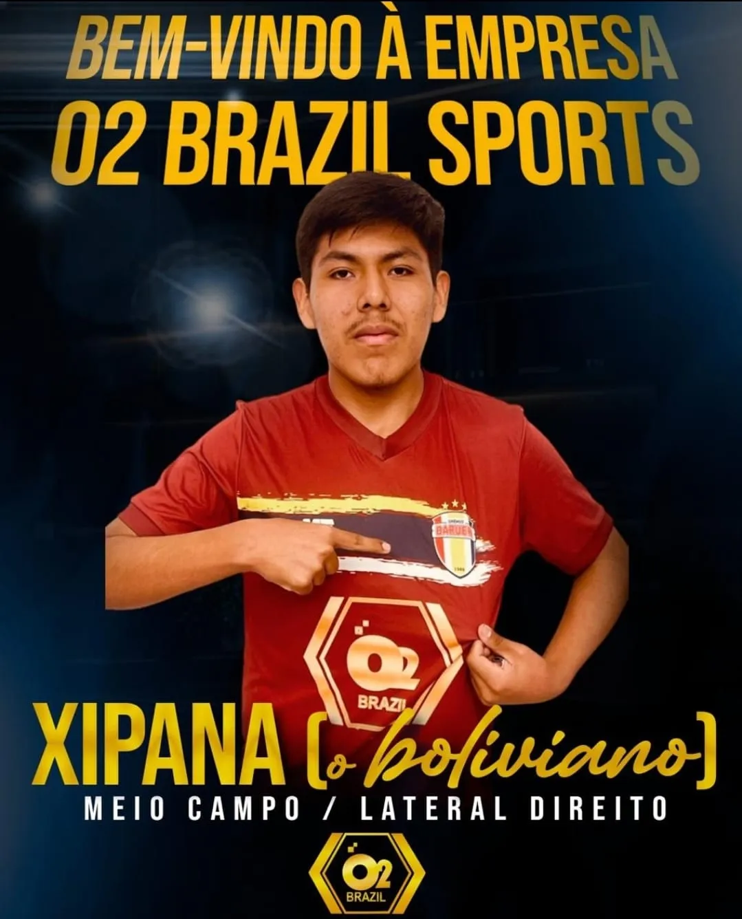 Campeão e com acesso na Bolívia, jovem Xipana reforça o Grêmio Barueri