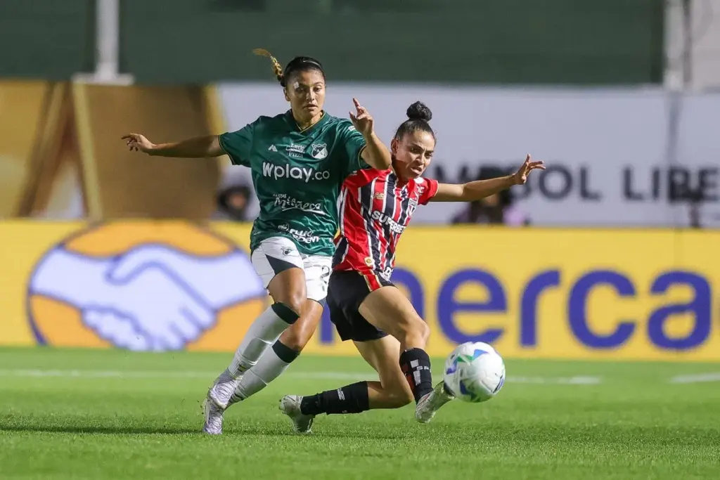 LIBERTADORES FEMININA: São Paulo para no Deportivo Cali e se despede nas quartas de final