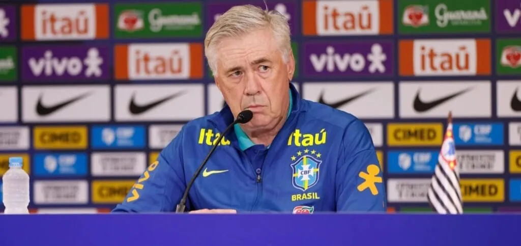 Carlo Ancelotti, técnico da seleção brasileira (Foto: Rafael Ribeiro-CBF)