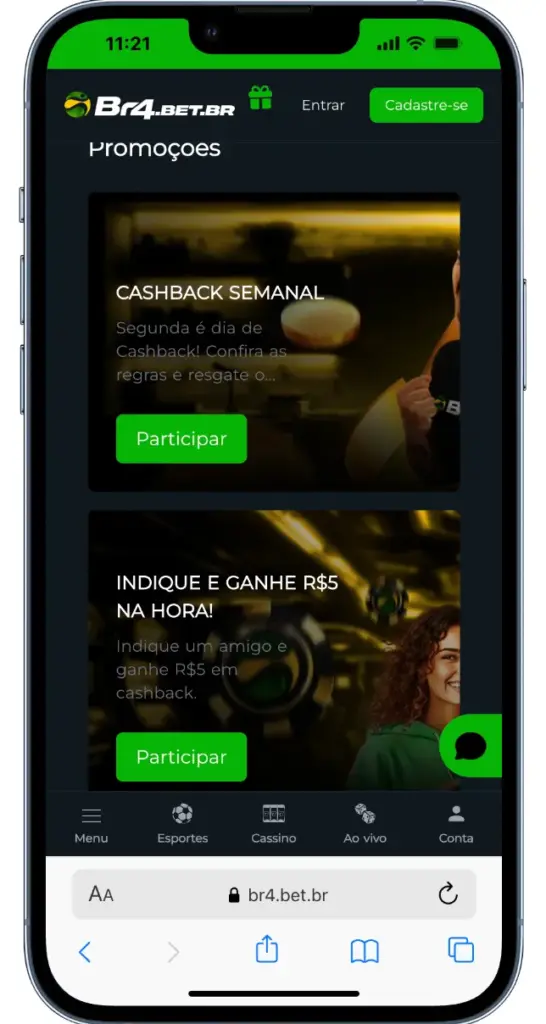 Bônus Br4Bet em 2025 : até 10% de Cashback e Super Odds Diárias 2 image