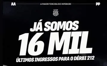Ponte Preta ou Guarani: calendário termina neste sábado