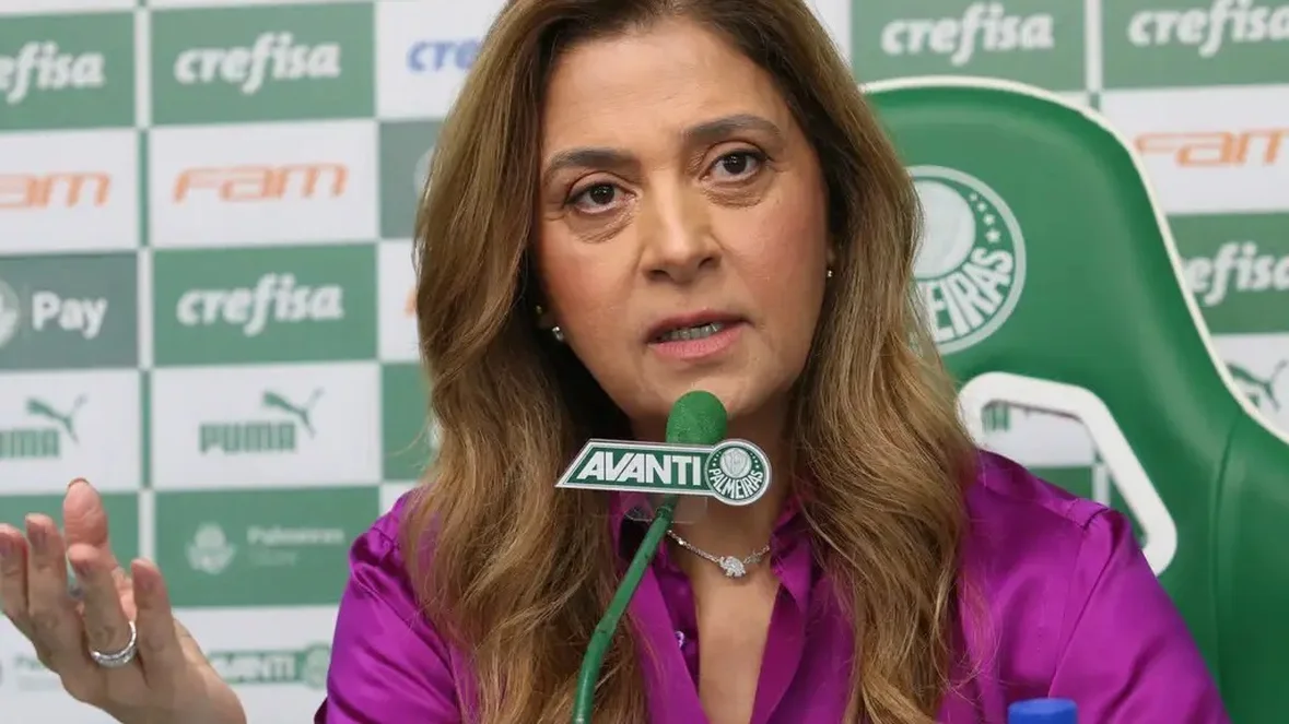 A presidente do Palmeiras, Leila Pereira Foto: Rovena Rosa/Agência Brasil