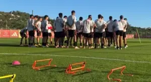 Internacional trabalha ajustes táticos e físicos durante pausa no Brasileirão