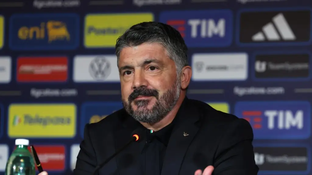 Gattuso pede perdão aos italianos após 'surra': 'Ficamos com medo após o 1º chute'