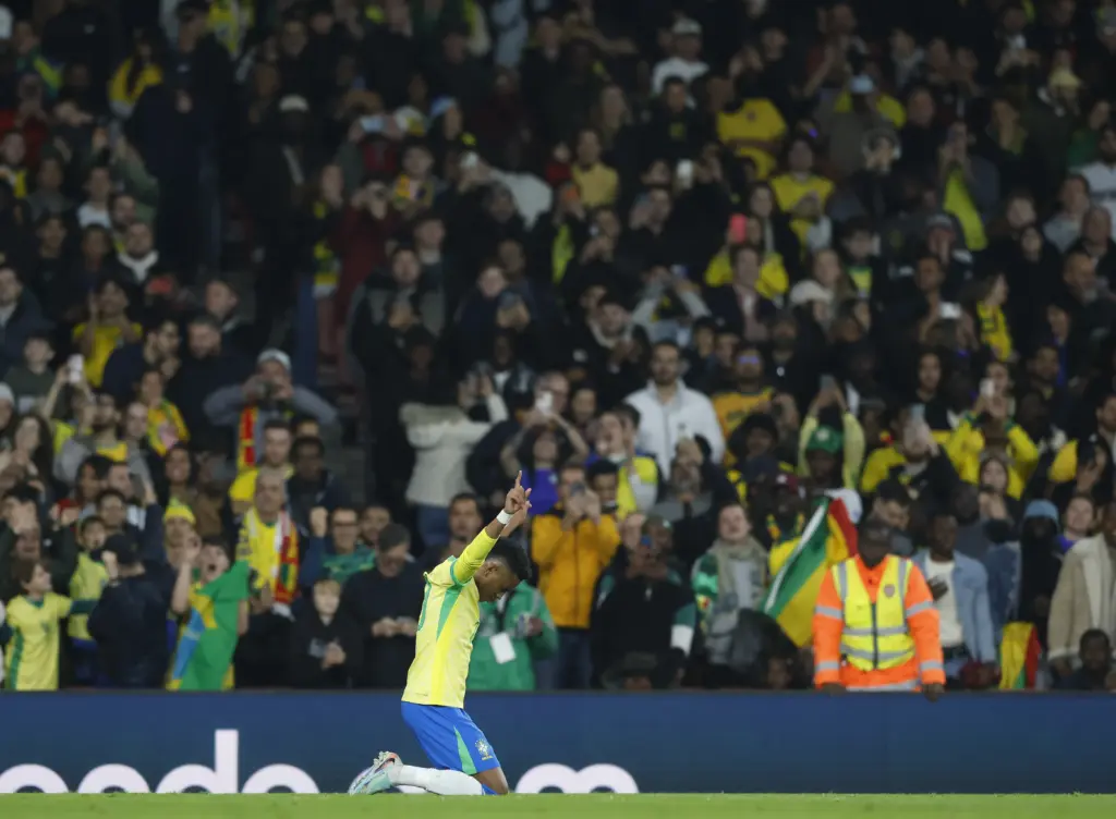 Estêvão consolida artilharia após abrir vitória do Brasil sobre Senegal: 'Minha melhor fase'