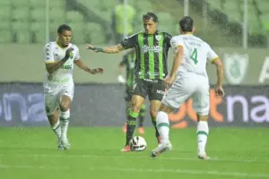 América-MG 1 x 1 Cuiabá - Tudo igual após o 'polo aquático' na Série B