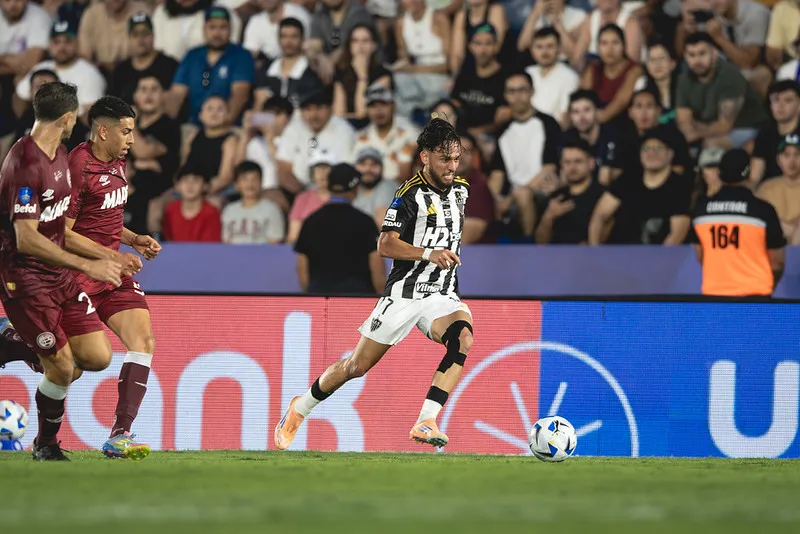 Biel se emociona e assume culpa por vice do Atlético-MG na Sul-Americana