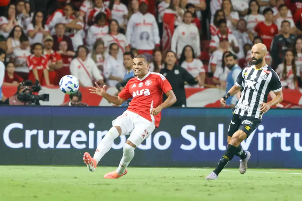 Internacional 1 x 1 Santos – Peixe busca o empate em duelo direto, mas volta ao Z4 da Série A