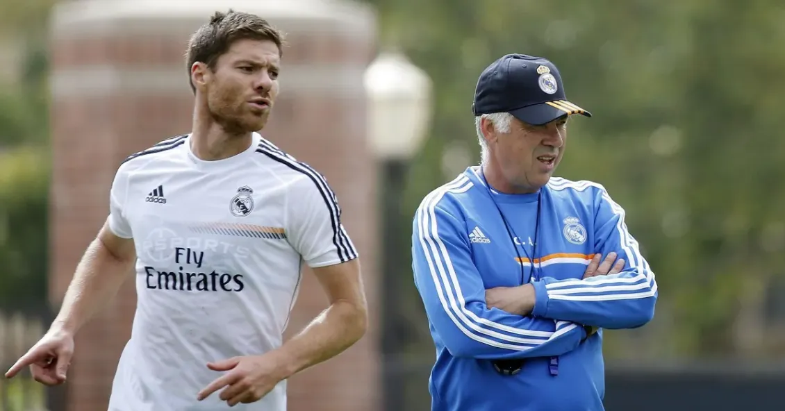 Ancelotti defende Xabi Alonso no Real Madrid