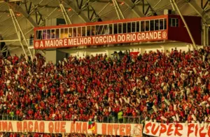 Pesquisa da CBF aponta Internacional como a maior torcida fora do eixo Rio-São Paulo