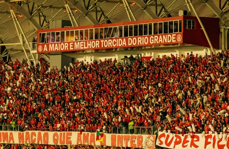 Pesquisa da CBF aponta Internacional como a maior torcida fora do eixo Rio-São Paulo