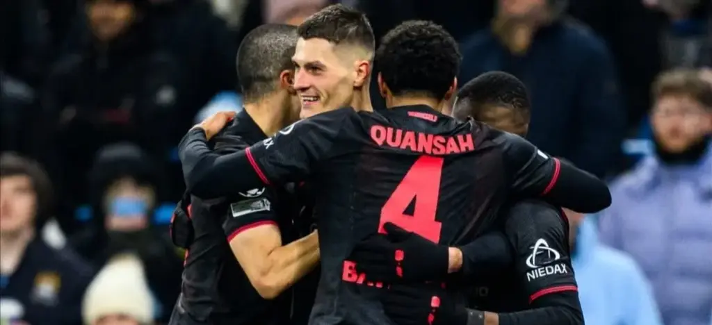 Leverkusen surpreende e derrota o Manchester City pela Champions League